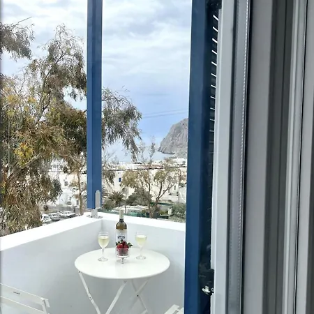 Mayema Cycladic House In Santorini With Sea View アパート Kamári