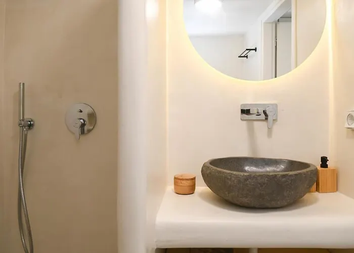 Mayema Cycladic House In Santorini With Sea View 公寓