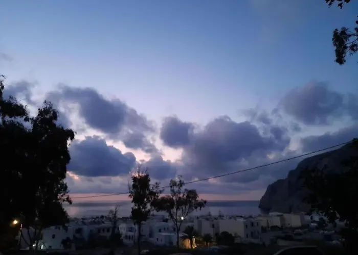 公寓 Mayema Cycladic House In Santorini With Sea View