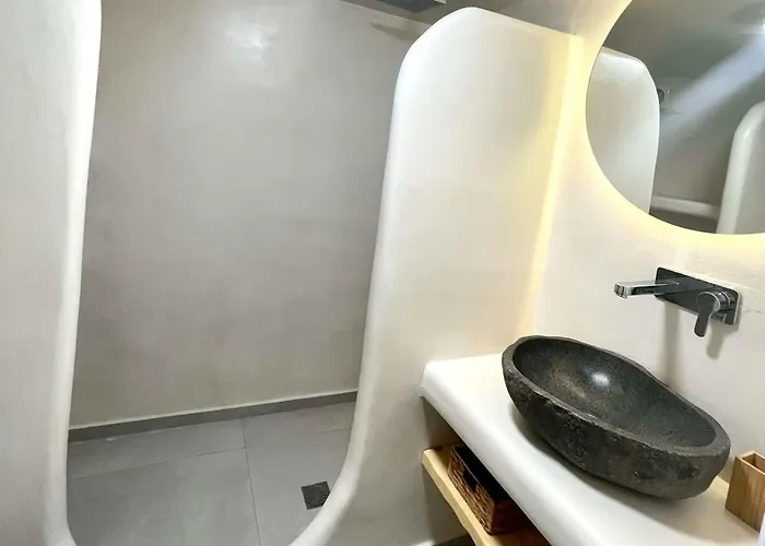 Mayema Cycladic House In Santorini With Sea View 公寓