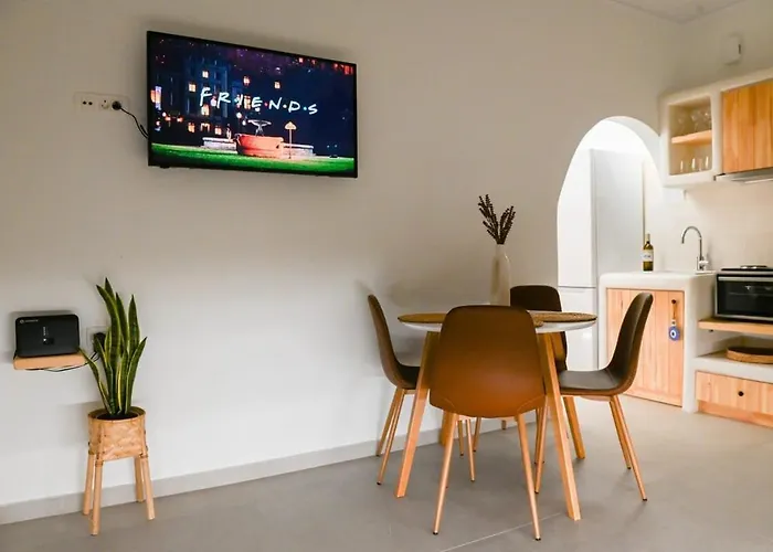 Mayema Cycladic House In Santorini With Sea View Appartement Kamári