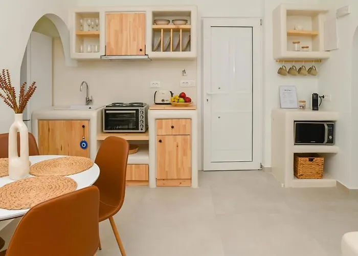 公寓 Mayema Cycladic House In Santorini With Sea View Kamári