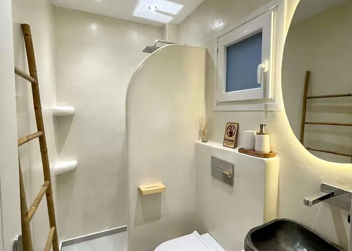 Mayema Cycladic House In Santorini With Sea View 公寓 Kamári